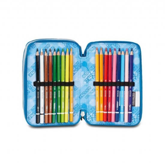 Seven Astuccio 3 zip Quick Graffiti Boy 2026 - 2