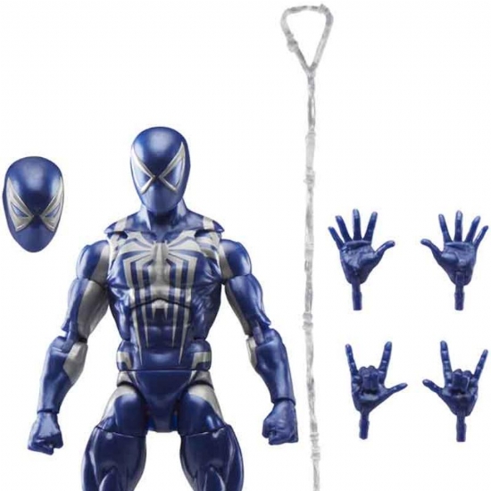 SpiderMan 2  Marvel Legendario Action Figure Peter Parker Anti Venom Suit Style 15 Cm  - 2