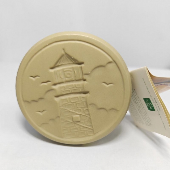 Stampo Brown Bag Cookie Art Ceramica  Ceramica per Biscotti Forma di Faro Diametro 8 cm - 2