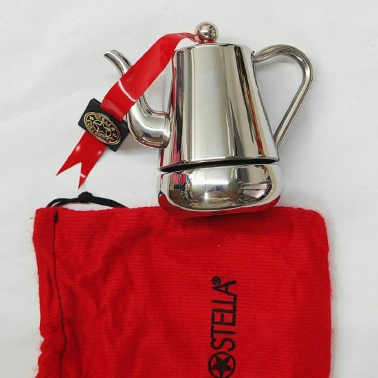 Stella Caffettiera Espresso Arianna 1 Tazza art 481 in Acciaio Inox - 2