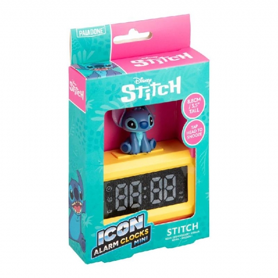 Sveglia Digitale Lilo & Stitch Icona Mini Sveglia Stitch Paladone 8 cm - 2