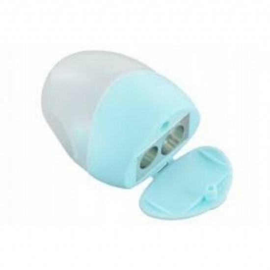 Temperamatita Kum Pencil Pal Temperino 2 fori con Contenitore Colori Pastello - 2