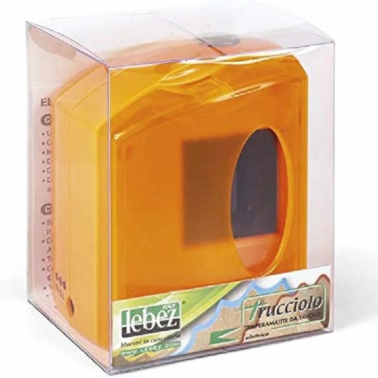 Temperamatita LEBEZ Trucciolo Temperino 1 foro a Batteria Colori Assortiti - 2