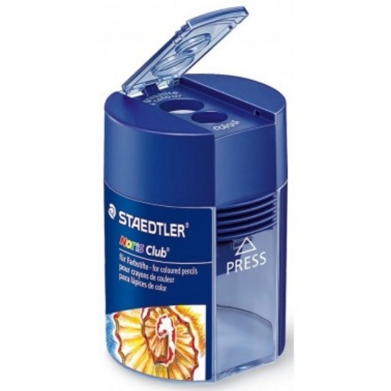 Temperamatita Staedtler Noris Club 2 Fori con Contenitore e Chiusura - 2
