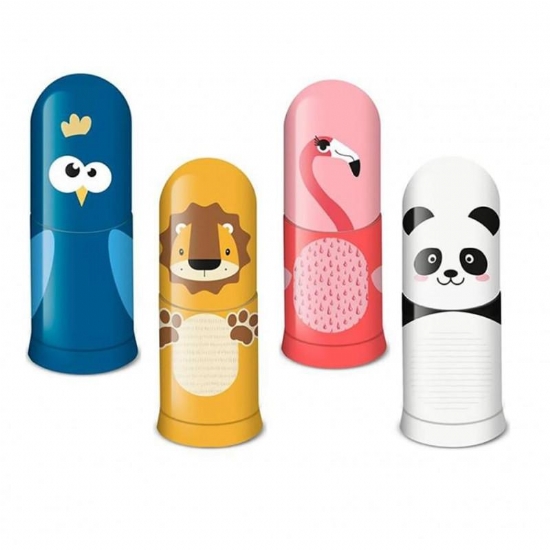 Temperino Faber Castell 1 foro con Gomma e Raccoglitore Colori Assortiti - 1