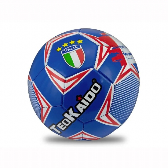 Teorema Pallone Cuoio da Calcio Italia 6 Teokaido Diametro 23 cm - 2
