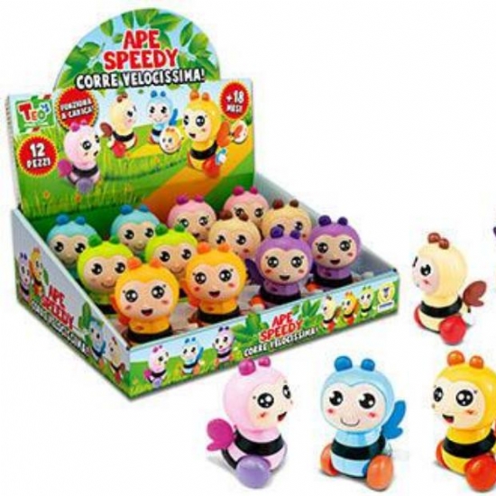 Teorema Teos  Ape Speedy Corre Velocissima Funziona a Carica 6 Colori Assortiti - 1