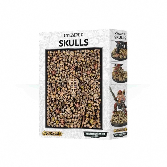 Teschi Scheletri Citadel Skulls per decorazione basette delle miniature Warhammer 40000 Age of Sigmar Fantasy Games Workshop - 1