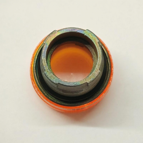 Testa Lampada Spia  Schneider Telemecanique  ZB2BV05 Gemma Liscia Diametro 22mm Colore Arancione  - 2
