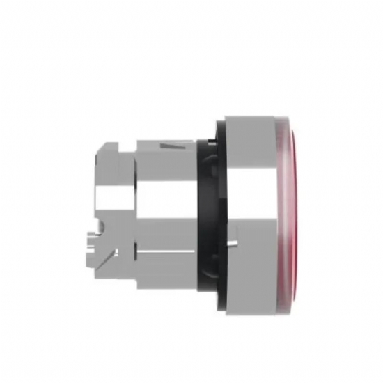 Testa Pulsante Luminoso Schneider Telemecanique  ZB4BW343 ad Impulso Luminoso Senza Marcatura Diametro 22mm Colore Rosso per Led Universale - 2