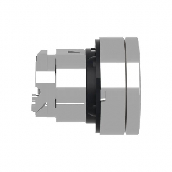 Testa Pulsante Luminoso Schneider Telemecanique  ZB4BW313 ad Impulso Luminoso Senza Marcatura Diametro 22mm Colore Bianco per Led Universale - 2