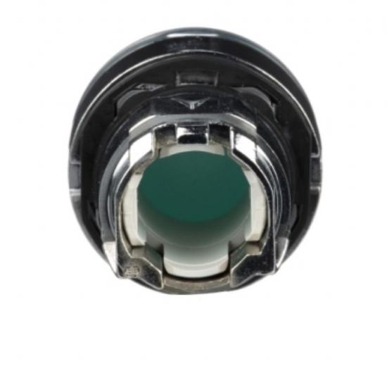 Testa Pulsante Luminoso Schneider Telemecanique  ZB4BW33 ad Impulso Luminoso Senza Marcatura Diametro 22mm Colore Verde - 2