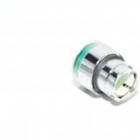 Testa Pulsante Luminoso Schneider Telemecanique  ZB2BW33 ad Impulso Luminoso Senza Marcatura Diametro 22mm Colore Verde - 2