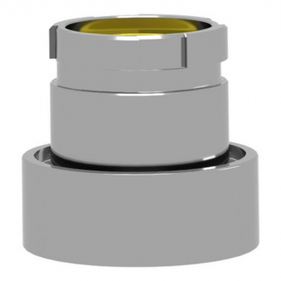 Testa Pulsante Schneider Telemecanique  ZB2BA5 ad Impulso Senza Marcatura Diametro 22mm Colore Giallo - 2