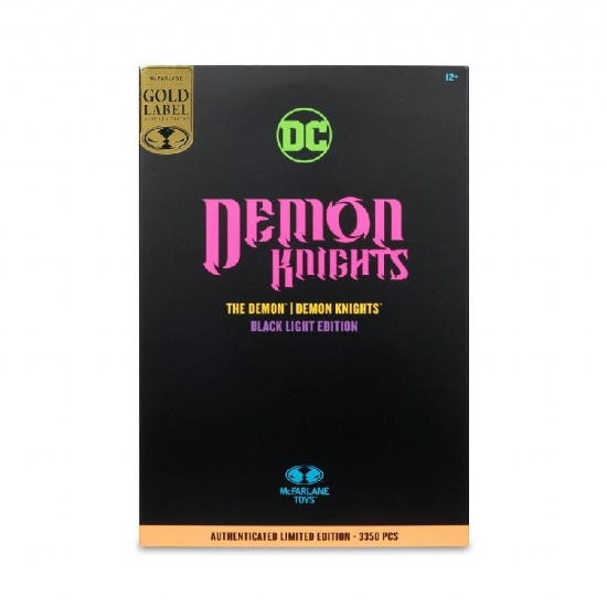 The Demon Knights Black Light Edition Il Demone Gold Label  DC Multiverse Action Figure 18cm McFarlane Toys - 2