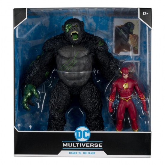 Titano e Flash 2 Pezzi Action Figure DC Multiverse 18cm McFarlane Toys - 2