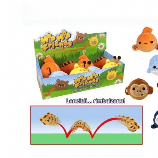 Tnt Hop Hop Friends Palline Animali Rimbalzine Animali Assortiti - 1