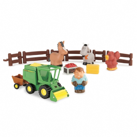 Tomy Farm - John Deere - La Fattoria - 1 Firts farming fun - Trattore Animali Contadino - Gioco Infanzia - Beb - 2