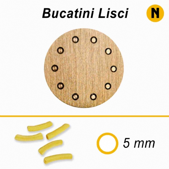 Trafila Bucatini Lisci - VIP4 Macchina per fare la pasta fresca  - 1