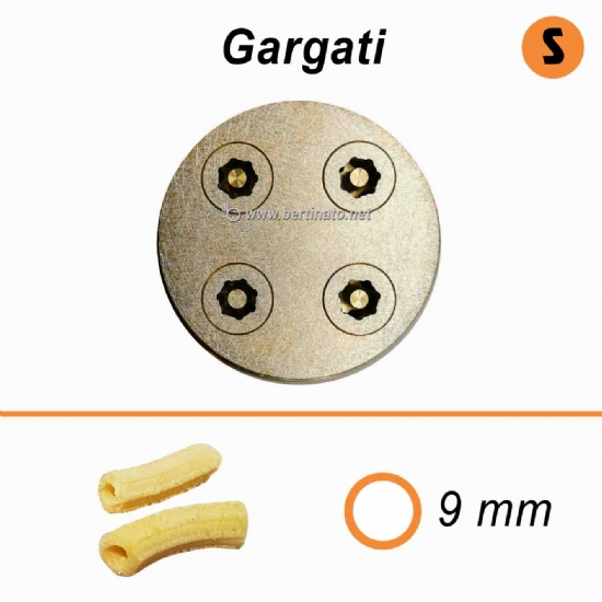 Trafila in Bronzo Speciale Gargati Veneti Maccheroni Gargato Veneto - VIP4 Macchina per fare la pasta fresca  - 1