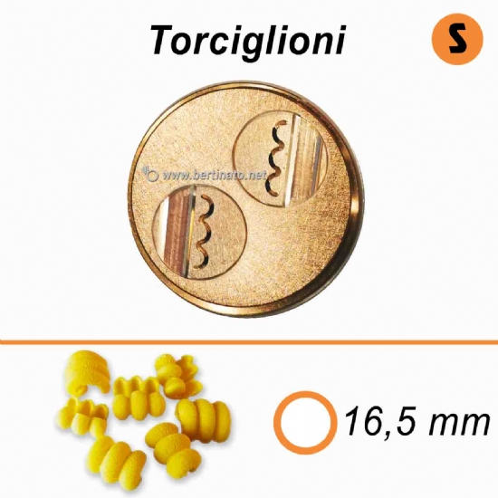 Trafila in Bronzo Speciale Gnocchi Torciglioni Gnocco Torciglione Riccioli - VIP4 Macchina per fare la pasta fresca  - 1