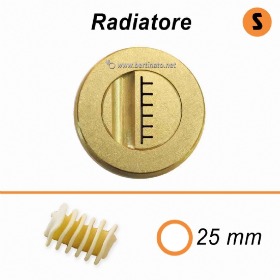 Trafila in Bronzo Speciale Radiatori - VIP/2 Macchina per fare la pasta fresca  - 2