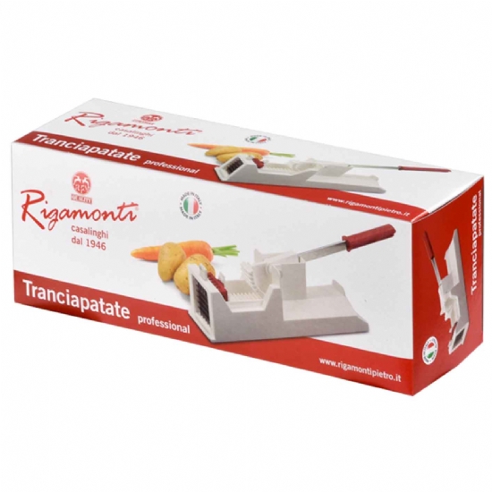 Tranciapatate Taglia Patatine Fritte e Verdure a Bastoncino Rigamonti First Ideal 122 - Per Tranciare e Tagliare con Griglia in Acciaio Inox  - 2