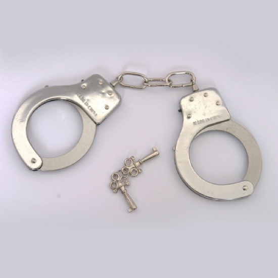 Manette con chiavi colore Argento Halloween per Travestimenti Horror Orrore - 1