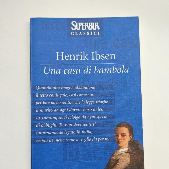 Una Casa di Bambola di Henrik Ibsen Copertina Flessibile Superbur Classici Rizzoli - 1