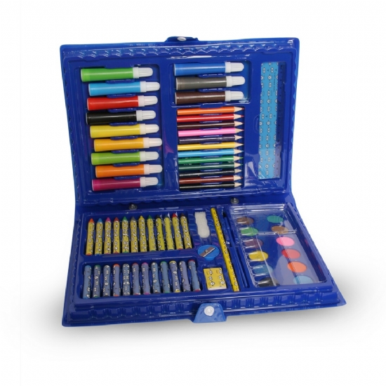 Valigetta colori Cattivissimo Me MINIONS  Scuola materna dell'infanzia Asilo  Colori Pastello Pennarello Cera Acquerello  Set Scuola - 2