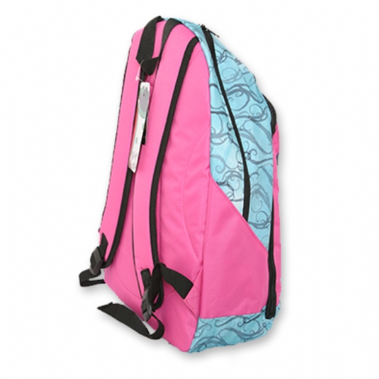 Zaino Scuola Descendants - Mal Colore Rosa Viola Verde Azzurro - Originale Disney - 2