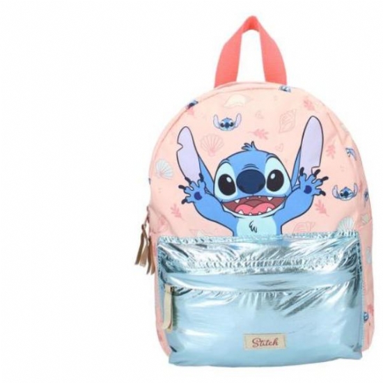 Zaino per Asilo Lilo e Stitch Zaino Stitch Funshine Vadobag Rosa e Azzurro - 1