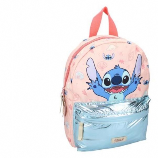 Zaino per Asilo Lilo e Stitch Zaino Stitch Funshine Vadobag Rosa e Azzurro - 2