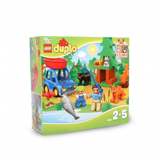 Lego 10583  - Costruzioni per Bambini - DUPLO - 3 Special Friends - Animali Amici Pesa Bosco Foresta - 1