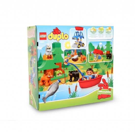 Lego 10583  - Costruzioni per Bambini - DUPLO - 3 Special Friends - Animali Amici Pesa Bosco Foresta - 2