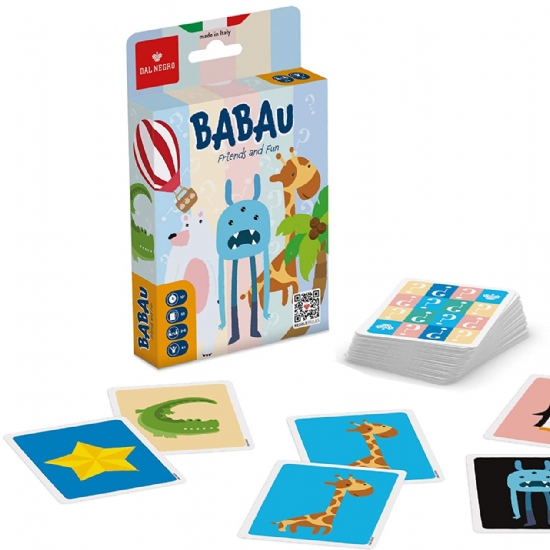 Babau Friends and Fun - Dal Negro - Gioco in scatola - Mazzo di carte da gioco - 1