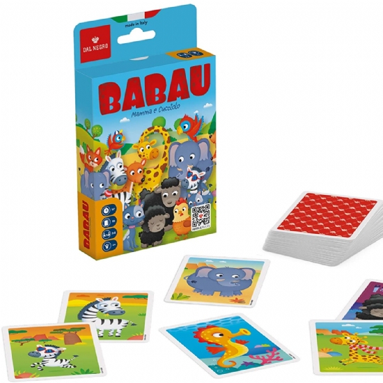 Babau Mamma e Cucciolo - Dal Negro - Gioco in scatola - Mazzo di carte da gioco - 1