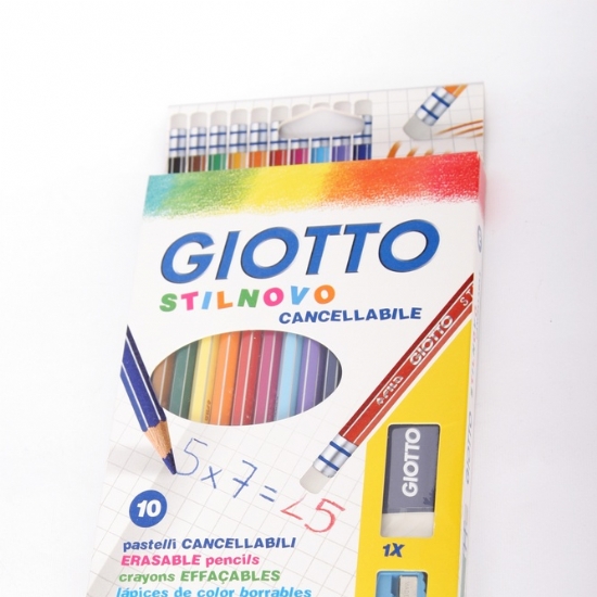 Colori a Matita Stilnovo Giotto - cancellabili - 10 pezzi - 1