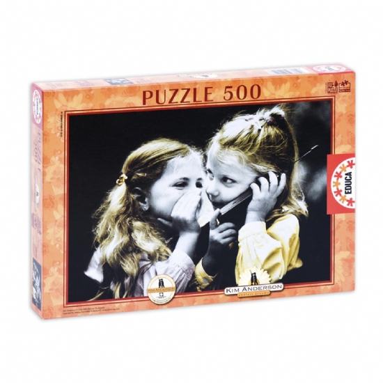 Educa 12042 - Puzzle 500 pezzi - Our little secrets - I nostri piccoli segreti - 1