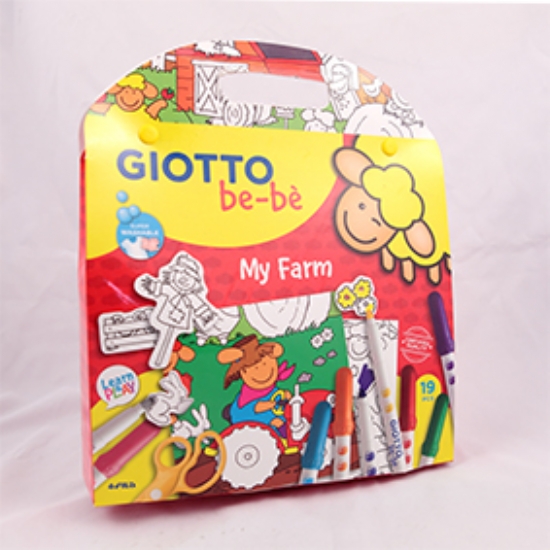 Giotto Beb - My Farm My Market Play Set - Colori Fattori Stickers - 2