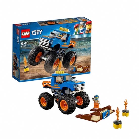 Lego 60180 - CITY - Monster Truck - Multicolore - Crusher - 1