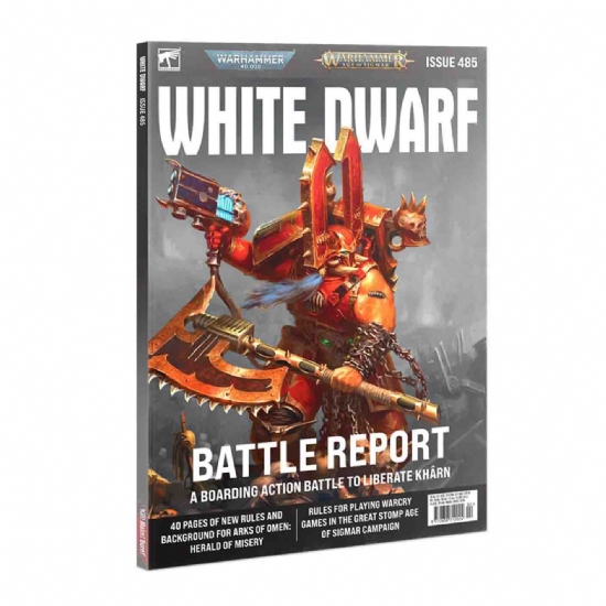 Rivista Miniature White Dwarf Issue 485 Febbraio 2023 in lingua Inglese Games Workshop Warhammer - 1