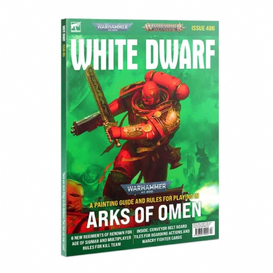 Rivista Miniature White Dwarf Issue 486 Marzo 2023 in lingua Inglese Games Workshop Warhammer - 1