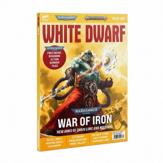 Rivista Miniature White Dwarf Issue 487 Aprile 2023 in lingua Inglese Games Workshop Warhammer - 1