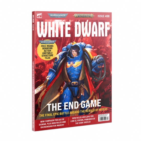 Rivista Miniature White Dwarf Issue 488 Maggio 2023 in lingua Inglese Games Workshop Warhammer - 1