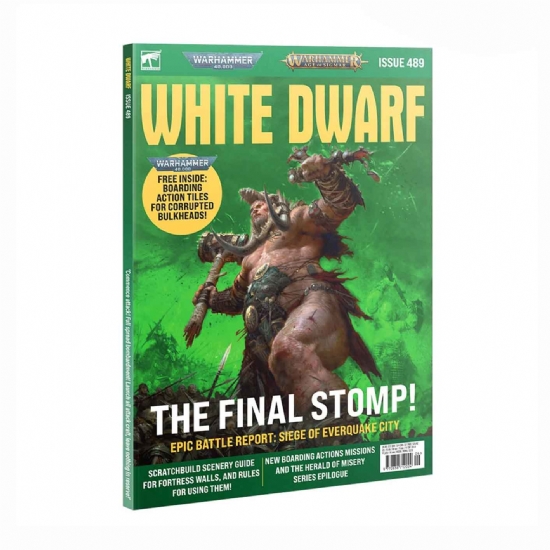 Rivista Miniature White Dwarf Issue 489 Giugno 2023 in lingua Inglese Games Workshop Warhammer - 1