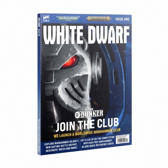 Rivista Miniature White Dwarf Issue 490 Luglio 2023 in lingua Inglese Games Workshop Warhammer - 1