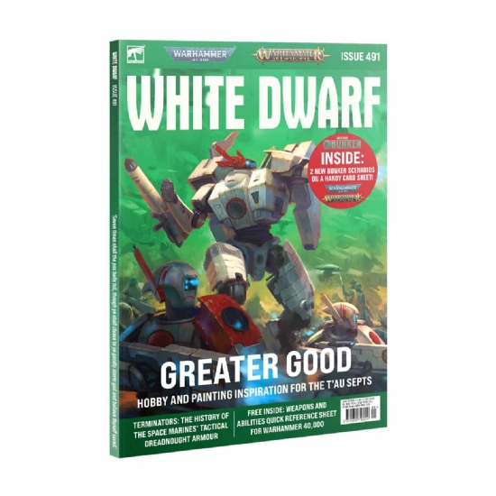 Rivista Miniature White Dwarf Issue 491 Agosto 2023 in lingua Inglese Games Workshop Warhammer - 1