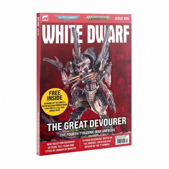 Rivista Miniature White Dwarf Issue 495 Dicembre 2023 in lingua Inglese Games Workshop Warhammer - 1