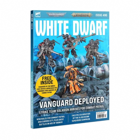 Rivista Miniature White Dwarf Issue 496 Gennaio 2024 in lingua Inglese Games Workshop Warhammer - 1